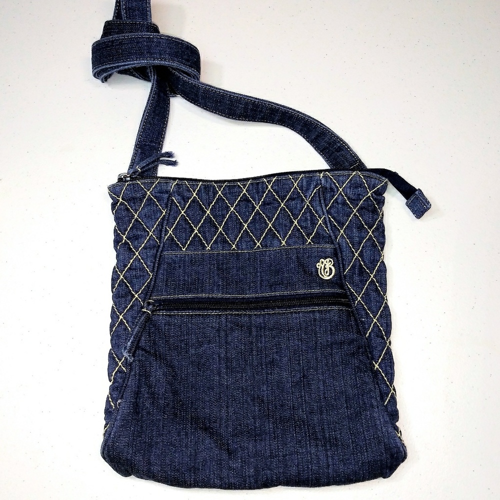 Vintage Vera Bradley Jean Crossbody Bag Quilted